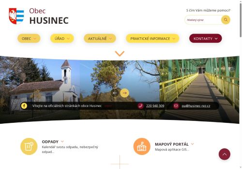 Zobrazit webové stránky Obecní úřad Husinec