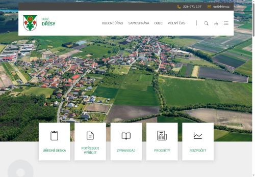 Zobrazit webové stránky Obecní úřad Dřísy