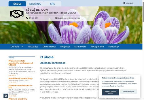 Zobrazit webové stránky Střední a základní škola Beroun