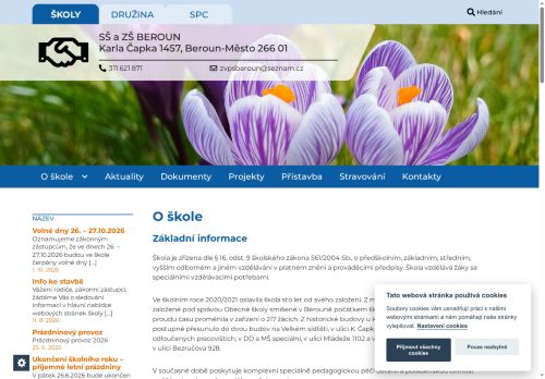 Zobrazit webové stránky Střední a základní škola Beroun