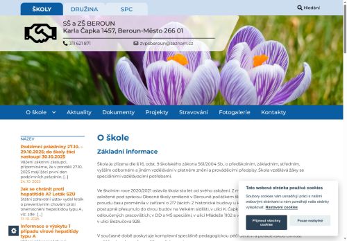 Zobrazit webové stránky Střední a základní škola Beroun