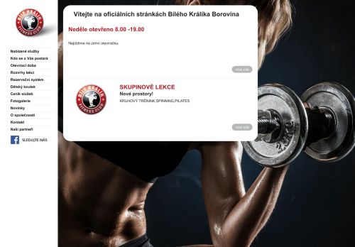 Zobrazit webové stránky Bílý králík