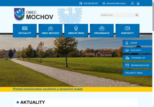 Zobrazit webové stránky Obecní úřad Mochov