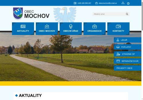 Zobrazit webové stránky Obecní úřad Mochov