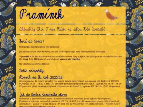 Folklórní soubor Pramínek