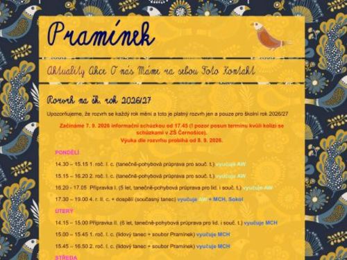 Folklórní soubor Pramínek