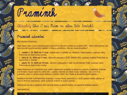 Folklórní soubor Pramínek
