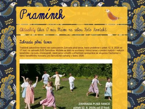 Folklórní soubor Pramínek