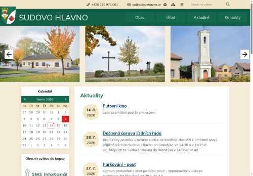 Zobrazit webové stránky Obecní úřad Sudovo Hlavno