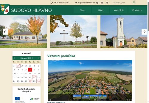 Zobrazit webové stránky Obecní úřad Sudovo Hlavno