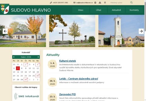 Zobrazit webové stránky Obecní úřad Sudovo Hlavno