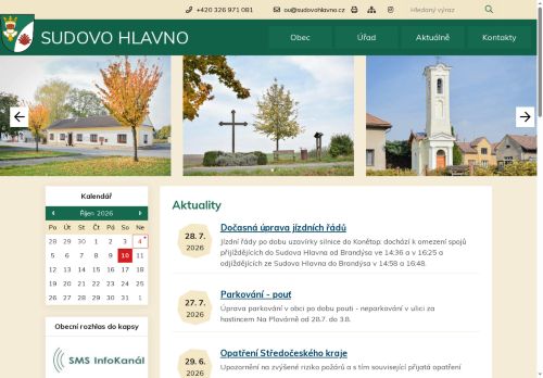 Zobrazit webové stránky Obecní úřad Sudovo Hlavno