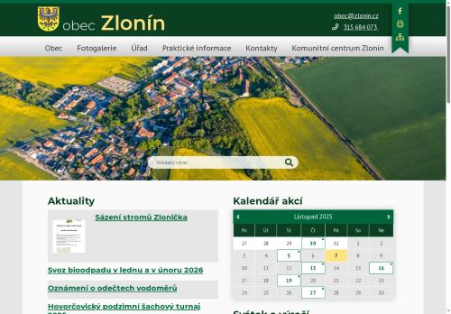 Zobrazit webové stránky Obecní úřad Zlonín