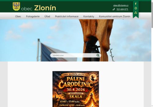Zobrazit webové stránky Obecní úřad Zlonín