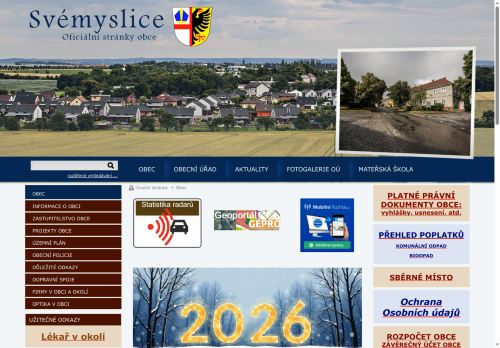 Zobrazit webové stránky Obecní úřad Svémyslice