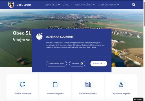 Zobrazit webové stránky Obecní úřad Sluhy