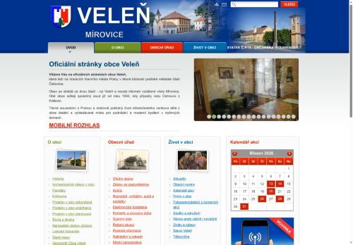Zobrazit webové stránky Obecní úřad Veleň
