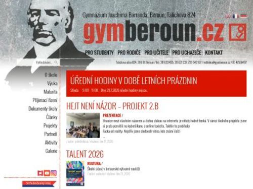 Gymnázium Joachima Barranda