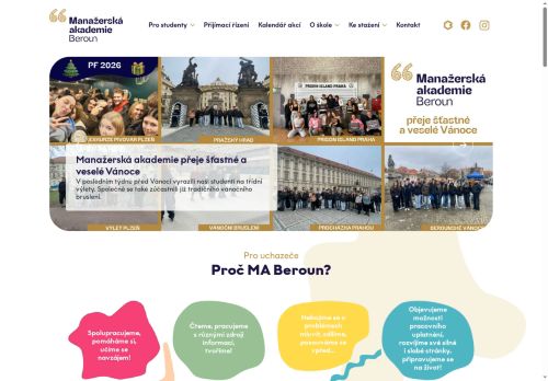 Zobrazit webové stránky Manažerská akademie