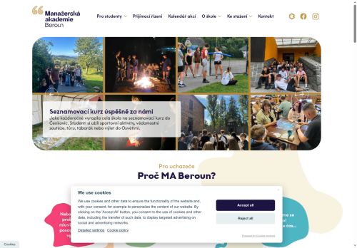 Zobrazit webové stránky Manažerská akademie