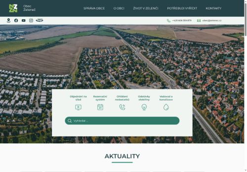 Obec Zeleneč nabízí práci na pozici Pracovník/pracovnice technických služeb v obci Zeleneč