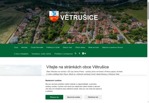 Zobrazit webové stránky Obecní úřad Větrušice