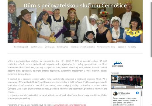 Zobrazit webové stránky Dům s pečovatelskou službou