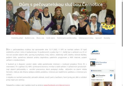 Zobrazit webové stránky Dům s pečovatelskou službou