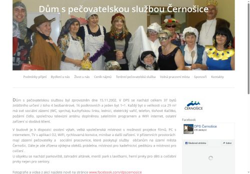 Zobrazit webové stránky Dům s pečovatelskou službou