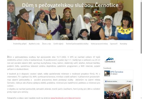 Zobrazit webové stránky Dům s pečovatelskou službou