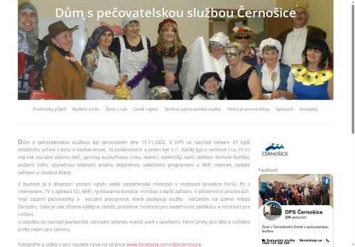 Zobrazit webové stránky Dům s pečovatelskou službou