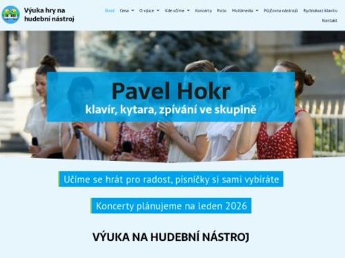 Pavel Hokr - hudební škola