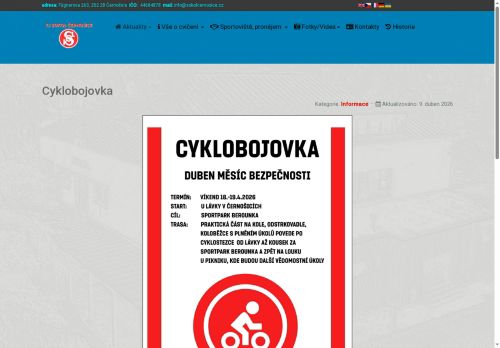 Zobrazit webové stránky Sokol Černošice