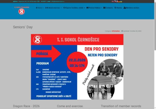 Zobrazit webové stránky Sokol Černošice
