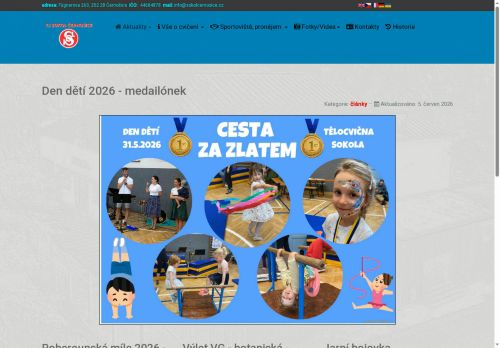 Zobrazit webové stránky TJ Sokol Černošice