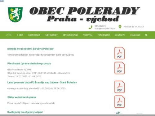 Obecní úřad Polerady