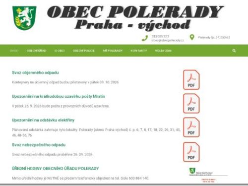 Obecní úřad Polerady