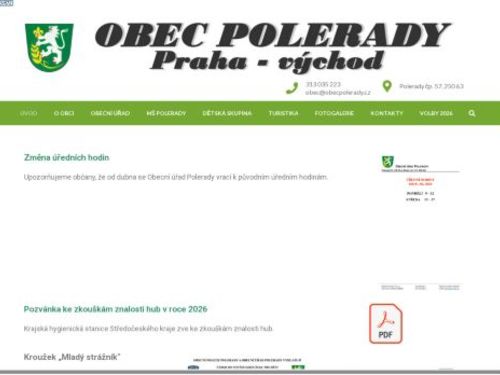 Obecní úřad Polerady
