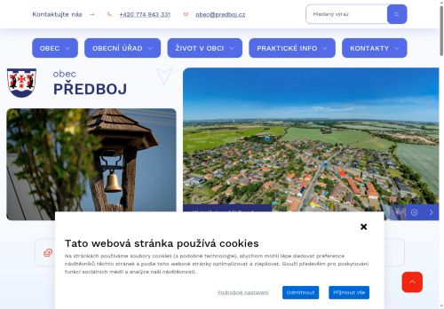 Zobrazit webové stránky Obecní úřad Předboj