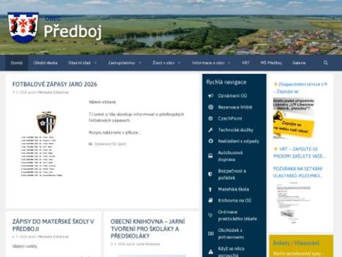 Obecní úřad Předboj