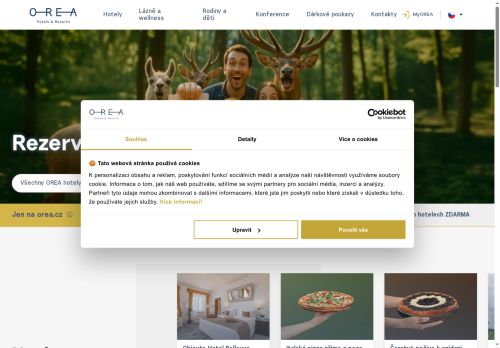 OREA HOTELS s.r.o. nabízí práci na pozici ČÍŠNÍK / SERVÍRKA v obci Železná Ruda