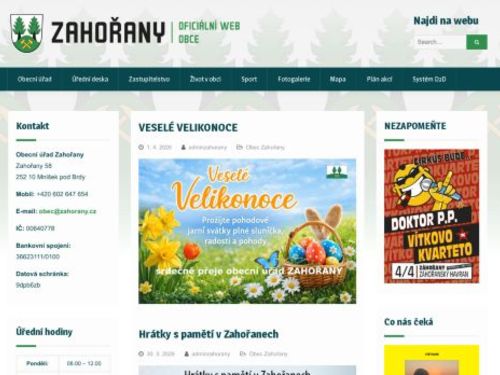 Obecní úřad Zahořany