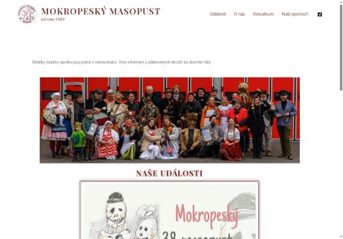 Zobrazit webové stránky Masopustní spolek