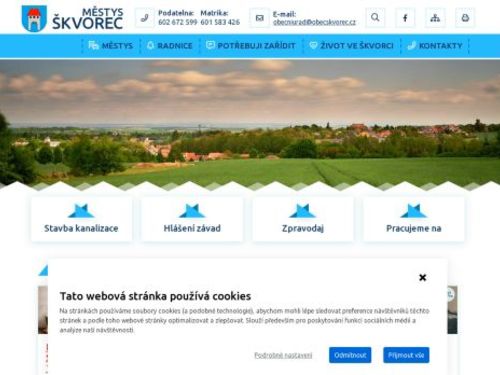 Úřad městyse Škvorec