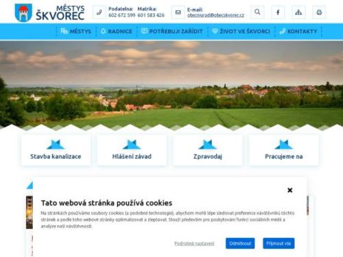 Úřad městyse Škvorec