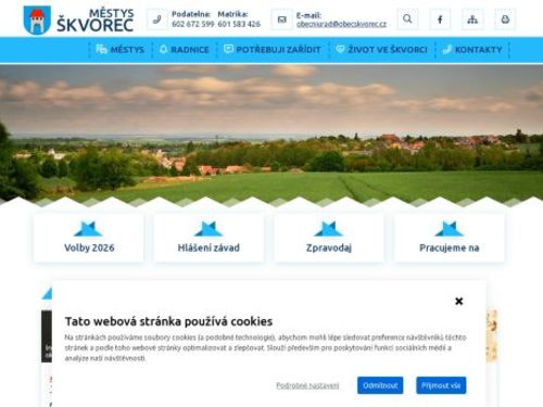 Úřad městyse Škvorec