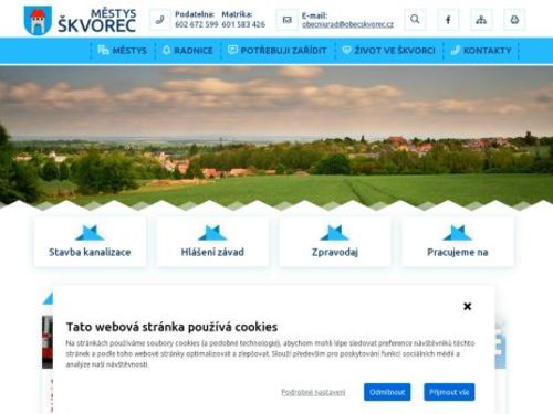 Úřad městyse Škvorec