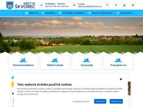 Úřad městyse Škvorec