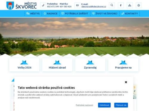 Úřad městyse Škvorec
