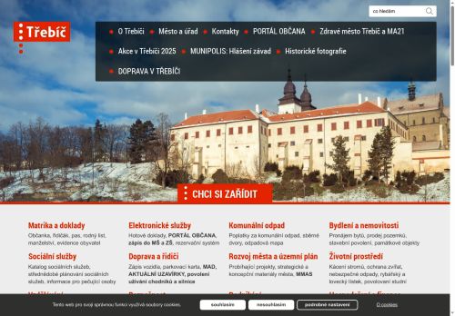 Zobrazit webové stránky Městský úřad Třebíč
